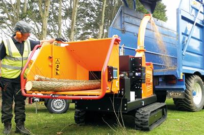 Timberwolf TW 280TFTR woodchipper - image: HW
